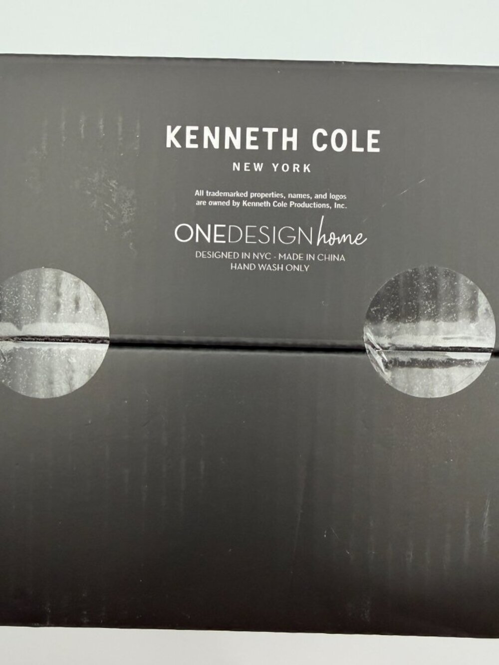 Kenneth Cole Highball Glasses Set of 4 Smokey Gradient 10 Oz NIB - Picture 9 of 10